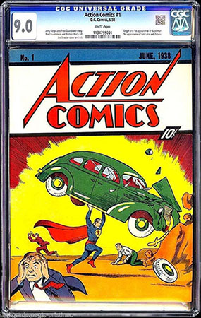 action comics 1 superman ebay cover