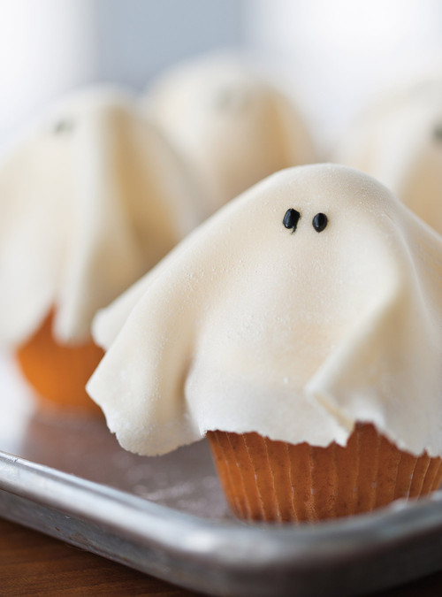 recettes halloween cupcake fantome