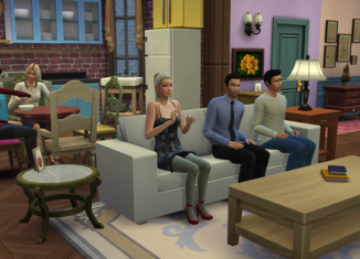 sims 4 friends